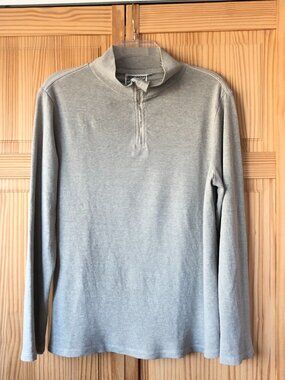 Jungmaven IWEYOU Zip Mock Neck Long Sleeve Tee